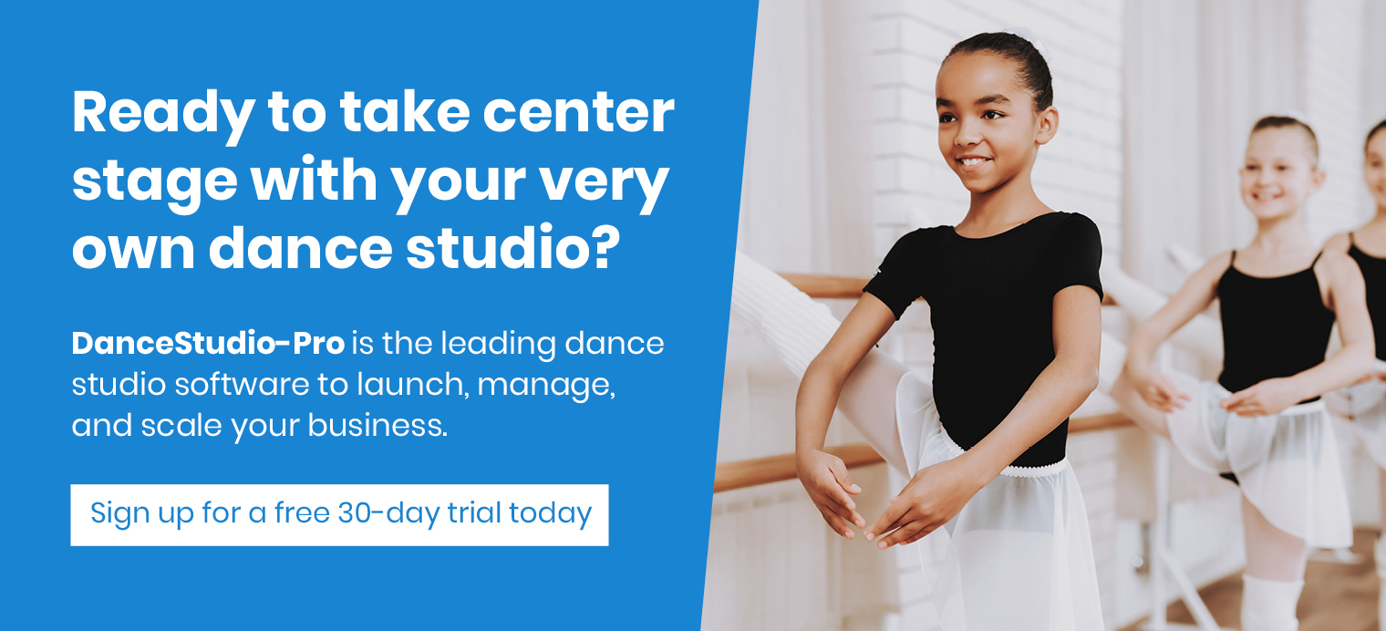 DanceStudio-Pro can help you start a dance studio and manage your operations with ease.