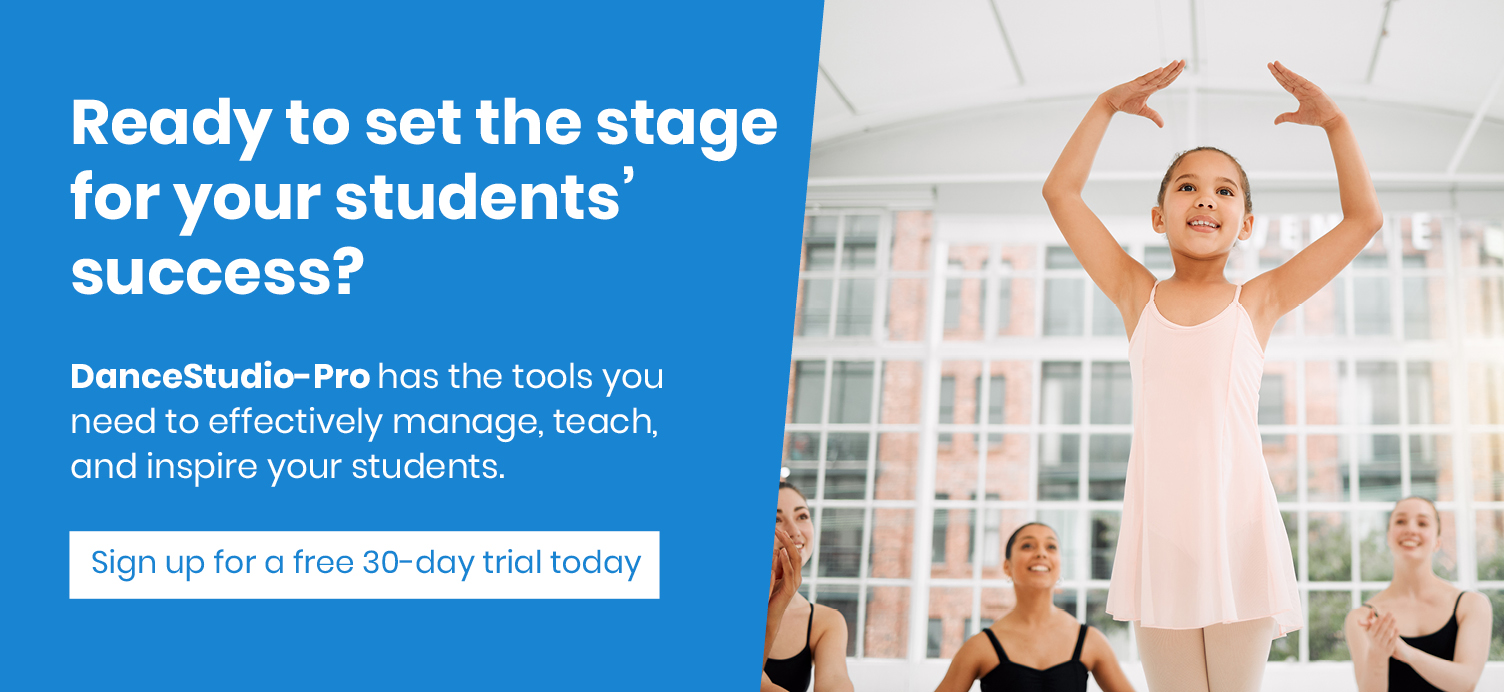 Leverage DanceStudio-Pro to manage, teach, and inspire your students so they can excel in their performances.