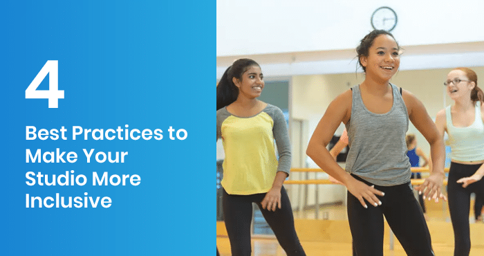 This is the feature image for this article about creating a more inclusive dance studio.